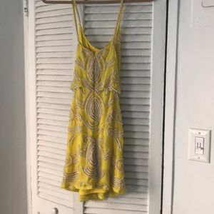 Yumi Kim beaded yellow dress